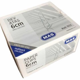 Mas 1653 6 cm 3 x 30 = 90 Adet Multipack Nikel Kaplı Dev Battal Ataş