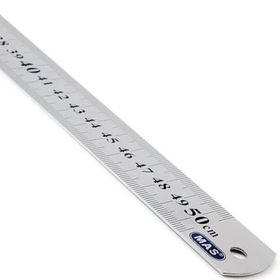 Mas 2350 50 cm Masaüstü İçin Çelik Cetvel