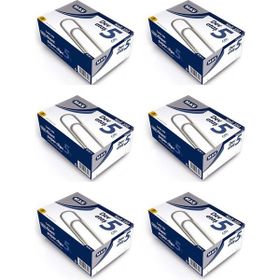 Mas 250 Dev No: 5 cm Nikel Kaplı 50 Adet 6'lı Paket Ataş