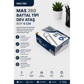 Mas 260 Battal Tipi Dev Boy 6 cm Ataş