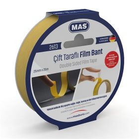 Mas 2613 25 mm x 25 m Çift Taraflı Bant
