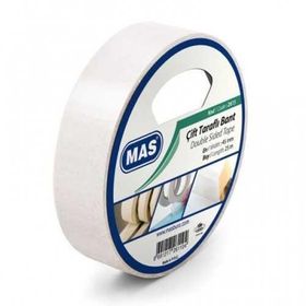 Mas 2615 45 mm x 25 mt Çift Taraflı Bant