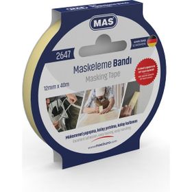 Mas 2647 12 mm 40 mt Maskeleme Bandı