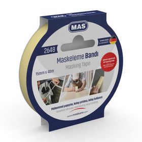 Mas 2648 15 mm x 40 m Maskeleme Bandı