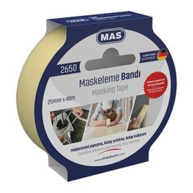 Mas 2650 25 mm 40 m Maskeleme Bandı