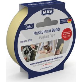 Mas 2650 25x40 mt Maskeleme Bandı