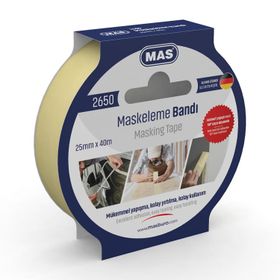 Mas 2650 25x40 mt Maskeleme Bandı