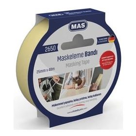 Mas 2650 25x40 mt Maskeleme Bandı