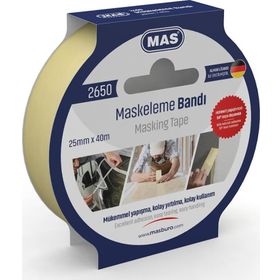 Mas 2650 25x40 mt Maskeleme Bandı