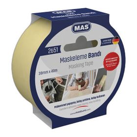 Mas 2651 38 mm x 40 mt Maskeleme Bandı