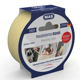 Mas 2651 38 mm x 40 mt Maskeleme Bandı