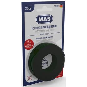 Mas 2662 19 mm x 1.5 mt Extra Güçlü İç Mekan Montaj Bandı