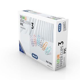 Mas 28 mm 1665 Multıpack Zebra Ataş
