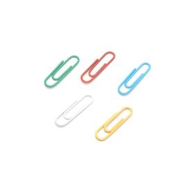 Mas 280 Plastik Kaplı Boy 28 mm 36 Paket Renkli Ataş