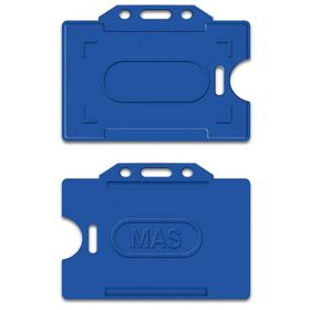 Mas 3520 Lacivert 50'li Yatay Plastik Kart Muhafazası