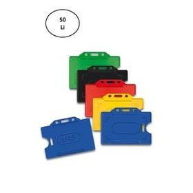 Mas 3522 54x86 cm Yeşil 50 Adet Dikey Plastik Kart Muhafaza Kabı