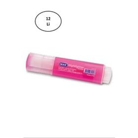 Mas 6400 Pembe 12 Adet Fosforlu Kalem