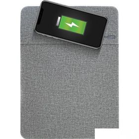 Mas 6614 Gri Kablosuz Şarj Özellikli Mouse Pad