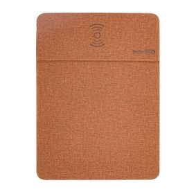 Mas 6614 Kahve Kablosuz Şarj Özellikli Mouse Pad