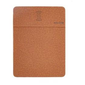 Mas 6614 Kahve Kablosuz Şarj Özellikli Mouse Pad