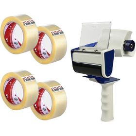 Mas 670 Koli Bantlama Makinesi+45x100 mt Aslan 4 Vege Koli Bandı