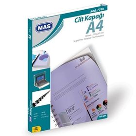 Mas 7740 A4 Mavi Cilt Kapağı