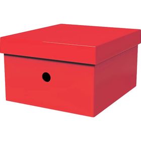 Mas 8224 Rainbow Kırmızı Karton Küçük Boy Arşiv Kutusu