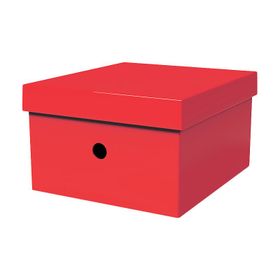 Mas 8224 Rainbow Kırmızı Karton Küçük Boy Arşiv Kutusu