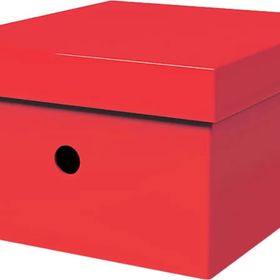 Mas 8224 Rainbow Kırmızı Karton Küçük Boy Arşiv Kutusu