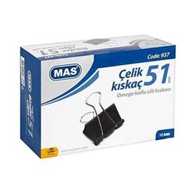 Mas 937 51 mm 12'li Kutu Omega Çelik Kıskaç