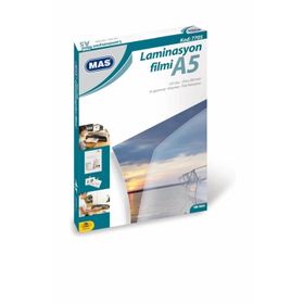 Mas A5 125 MIC 100 Adet Parlak Laminasyon Filmi