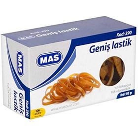 Mas Geniş Kutu 50 gr Ambalaj Lastiği