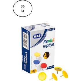 Mas Karışık Renkli Raptiye