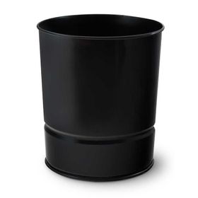 Mas Metal 10 lt Siyah Çöp Kovası