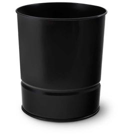 Mas Metal 10 lt Siyah Çöp Kovası