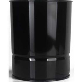 Mas Metal 10 lt Siyah Çöp Kovası