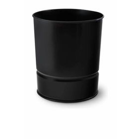 Mas Metal 10 lt Siyah Çöp Kovası