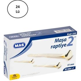 Mas No:13 24'lü 51 mm Maşa Raptiye