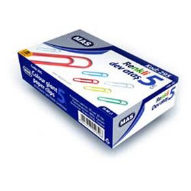 Mas Renkli Dev Ataş PVC Kaplı 50 mm Ataş