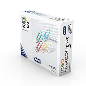 Mas Renkli Multipack Pvc Kaplı 28 mm X 8 Kutu 1666 Ataş