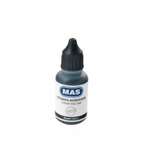 Mas Siyah 20 ml Istampa Mürekkebi