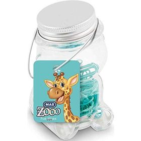 Mas Zoo No 2  Oranj Cam Kavanozda Plastik Kapli Atas