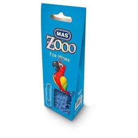 Mas Zoo No 3 Mavi Seffaf Dörtgen Kutuda Plastik Kapli Atas