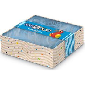 Mas Zoo No 5 Mavi Kare Kutuda Plastik Kapli Atas