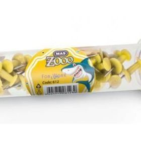 Mas Zooo Cam Tüpte Sarı Harita Çivisi