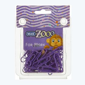 Mas Zooo No:3 Mor Plastik Kaplı Ataş