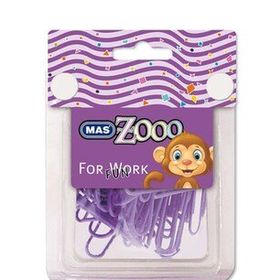 Mas Zooo No:3 Mor Plastik Kaplı Ataş