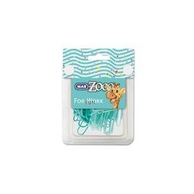 Mas Zooo No:3 Turkuaz Plastik Kaplı Ataş