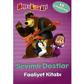 Maşa ile Koca Ayı Sevimli Dostlar Faaliyet Kitabı - kollektif