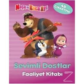 Maşa ile Koca Ayı Sevimli Dostlar Faaliyet Kitabı - kollektif